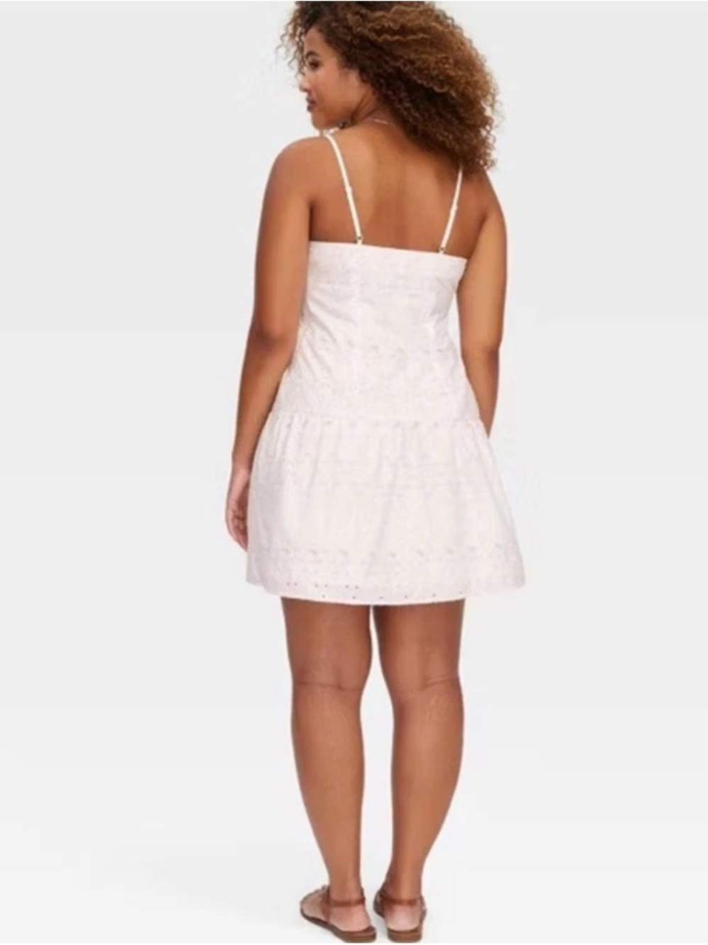Roller Rabbit x Target White Eyelet Summer Dress with Pink Embroidery size XXL - Picture 3 of 7